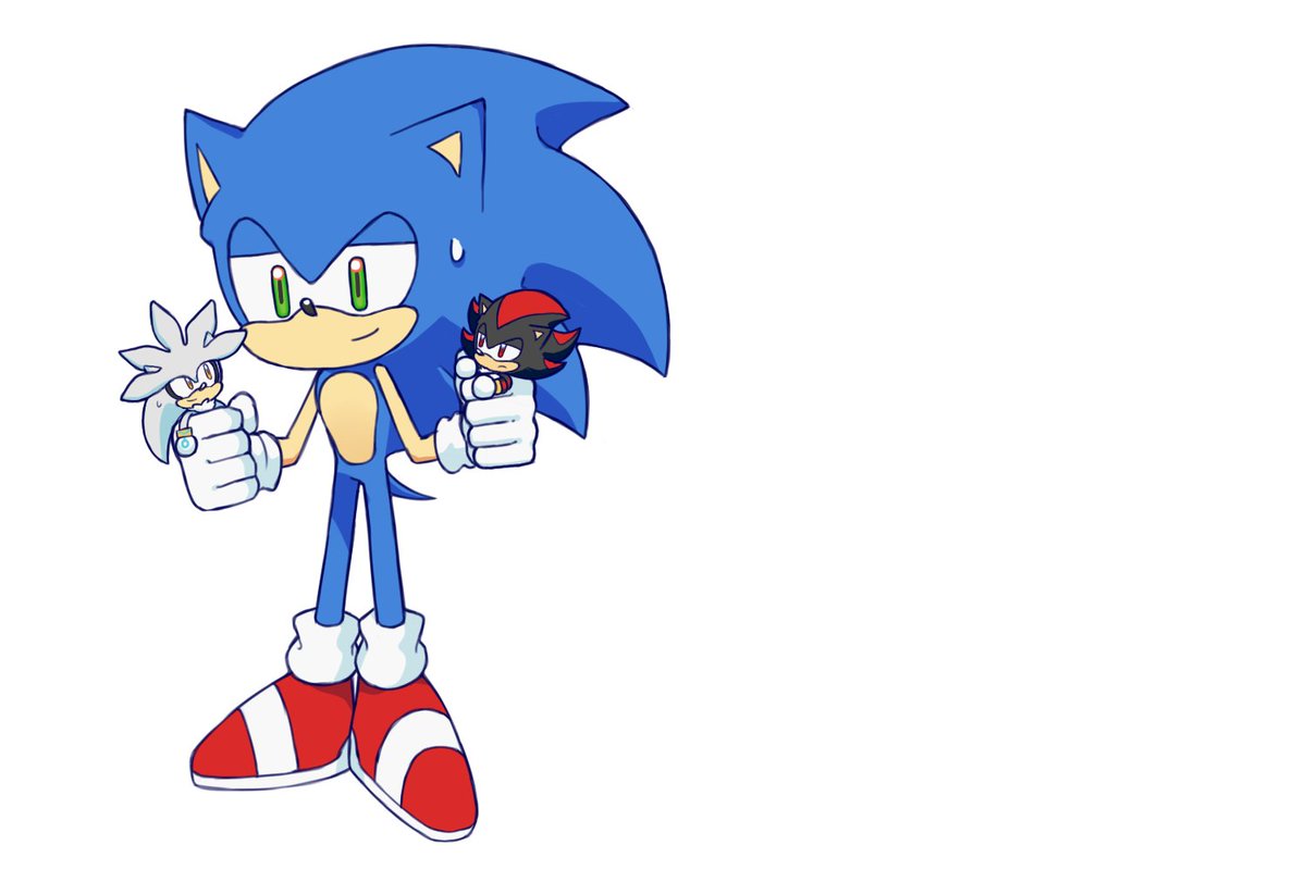 presalewinter's tweet image. #SonicTheHedgehog #ShadowTheHedgehog #SilverTheHedgehog