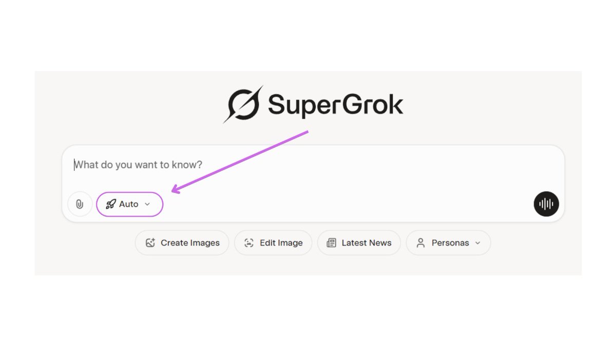 EngrSARFRAZawan's tweet image. Grok is launching auto mode to adjust its response to user queries with dynamic reasoning.