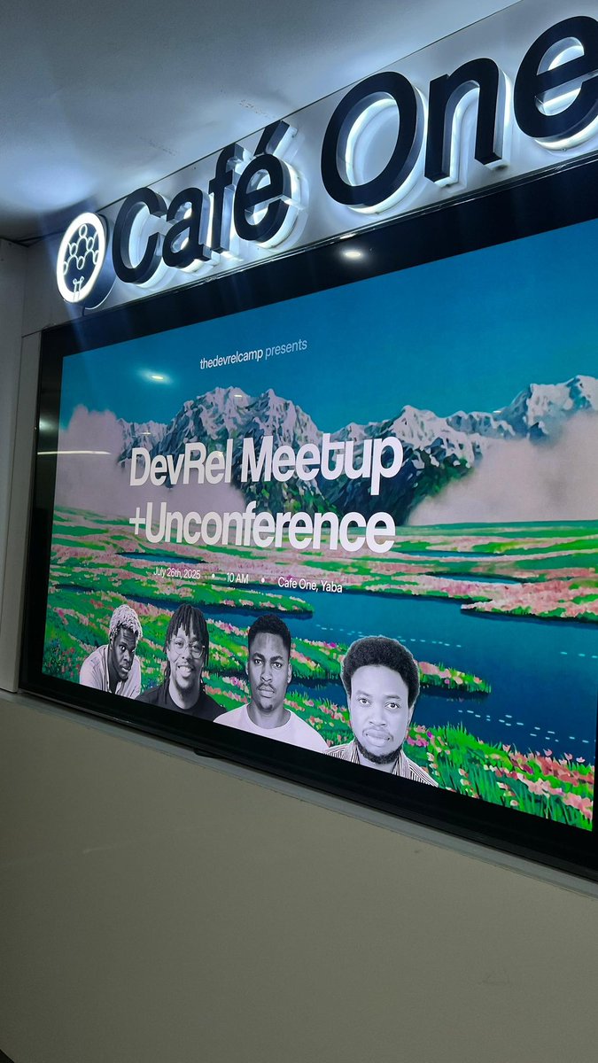 global_techgirl's tweet image. Live at the Devrel Meetup + Unconference
@thedevrelcamp