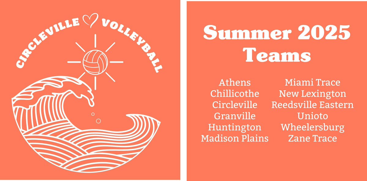 Circleville VBall (@chstigervball) on Twitter photo Come out and support our ladies today here at Circleville High School as we host our 14th Annual summer tournament.
Play starts at 8:30am, Lady Tigers will open up at 9:15. <a href="/Athletics_CV/">Circleville Athletics</a> <a href="/CirclevilleCity/">Circleville City Schools</a> Come out and support our ladies today here at Circleville High School as we host our 14th Annual summer tournament.
Play starts at 8:30am, Lady Tigers will open up at 9:15. <a href="/Athletics_CV/">Circleville Athletics</a> <a href="/CirclevilleCity/">Circleville City Schools</a>