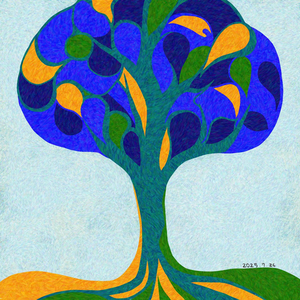 JULY 26, 2025
I draw your tree on your biorhythm birthday.
You can express the energy of the moment you were born in color.
It's a tree of color that resonates with the day you were born.
#nft #NFTs  #nftart #NFTartist  #NFTartists  #nftcolor #colortree
opensea.io/collection/you…