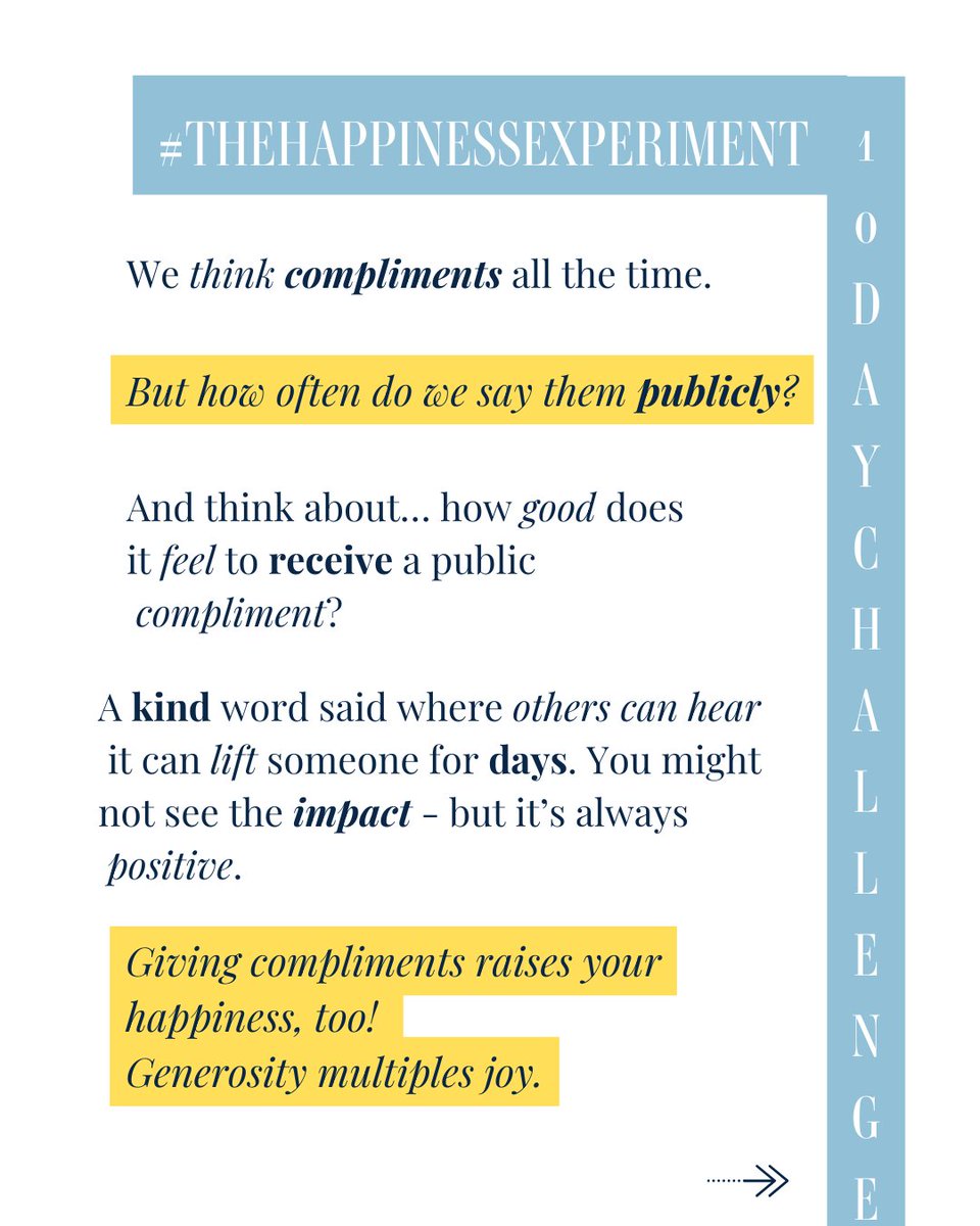 happyXperiment's tweet image. When did you last tell someone they’re amazing publicly?
Not a like. Not a DM. But out loud.
🗣️ Today’s #TheHappinessExperiment:
Shout out a mentor.
Tag a friend.
Leave a real compliment.
Gratitude goes viral. Let’s ripple joy.
#PublicCompliment #KindnessMatters #CarlBarney
