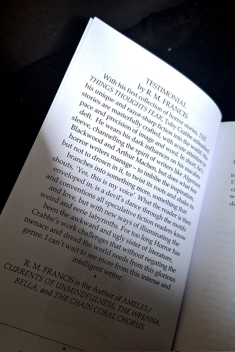 CrabbeToby's tweet image. 🚨 EARLY ACCESS 🚨
My SECOND BOOK is up for EARLY ACCESS 💚 Please share and go pick up a paperback 🪦 A huge thank you to THE current author of Black Country Bizarre @RMFrancis for penning a testimonial 🖊

UK: amazon.co.uk/gp/aw/d/191655…

#bookboost #indieauthor #Horrorbooks #books