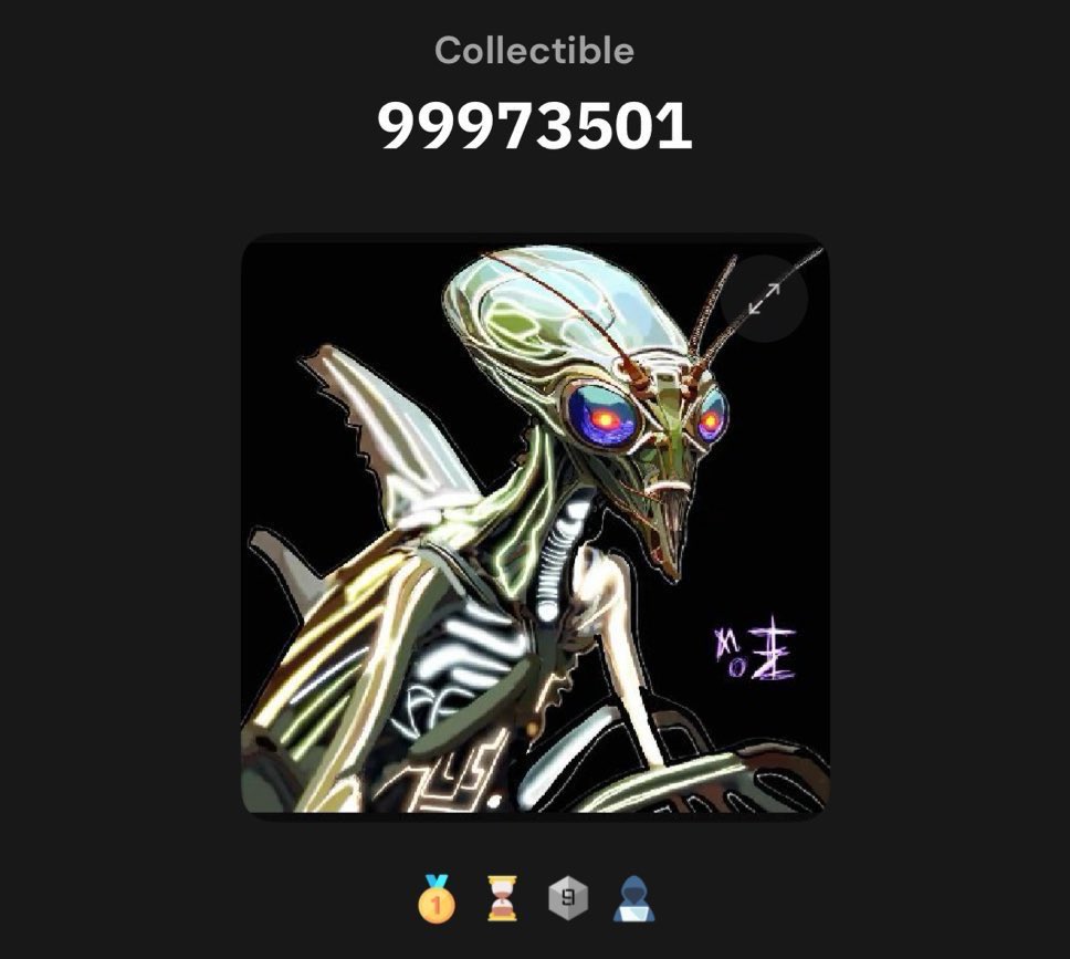 AlienOrdinal's tweet image. Ordinal collection Art ✅

Pulp Fiction/ Cosmic Lore ✅

Full length authored book of stories ✅

Collectors edition published volumes 🔜

Alien Ordinal &amp;amp; Alien Anthology by @M0TZS 

Part 2 Collection drop on @trygamma &amp;amp; @MEonBTC very soon 

Read/ listen to the story below