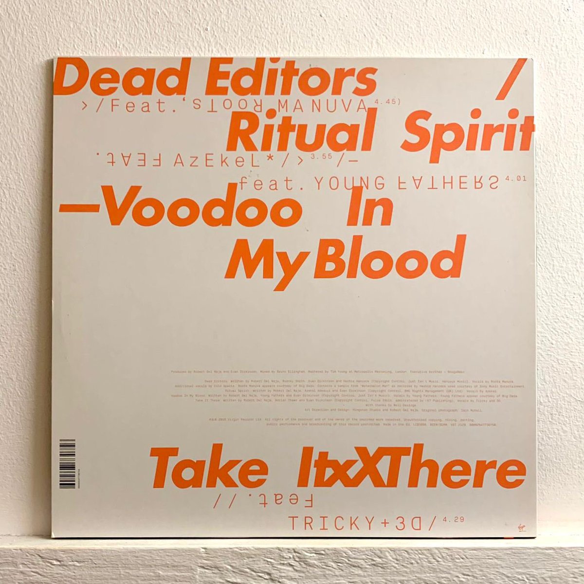 RarekindRecords's tweet image. Massive Attack - Ritual Spirit 🩶🧡🩶
Grey vinyl, not the v. limited numbered edition but nice nonetheless!
#ritualspirit #massiveattack #virginemirecords #triphop #electronic