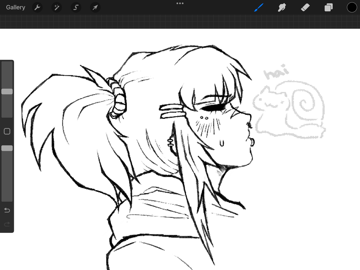 ZombiSwagger's tweet image. wip i rlly like my lineart style i wish i actually had the energy to do lineart more often lawl