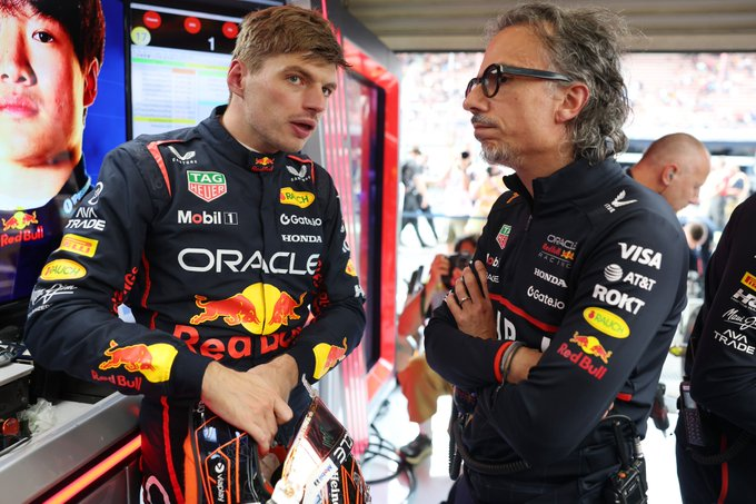 f1statsguru's tweet image. Max Verstappen's first race with Christian Horner as team boss -
RACE WIN! 🥇
Max Verstappen's first race with Laurent Mekies as team boss -
RACE WIN! 🥇