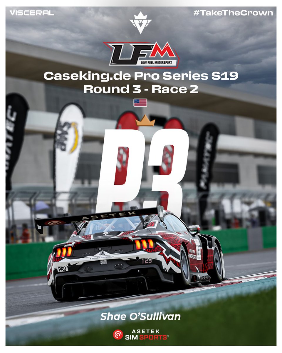 Visceral Esports (@visceralesports) on Twitter photo RACE RESULT | #VSRACC
It's a dominant 1-2 Finish for Grantas, and Shae, in Race 1 of the <a href="/LFMotorsport/">Low Fuel Motorsport</a> Pro Series COTA round! π₯
In Race 2, Shae gained 11 positions across the race to take an impressive P3, and podium spot! πββ
#TakeTheCrown <a href="/AsetekSimSports/">Asetek SimSports</a> RACE RESULT | #VSRACC
It's a dominant 1-2 Finish for Grantas, and Shae, in Race 1 of the <a href="/LFMotorsport/">Low Fuel Motorsport</a> Pro Series COTA round! π₯
In Race 2, Shae gained 11 positions across the race to take an impressive P3, and podium spot! πββ
#TakeTheCrown <a href="/AsetekSimSports/">Asetek SimSports</a>