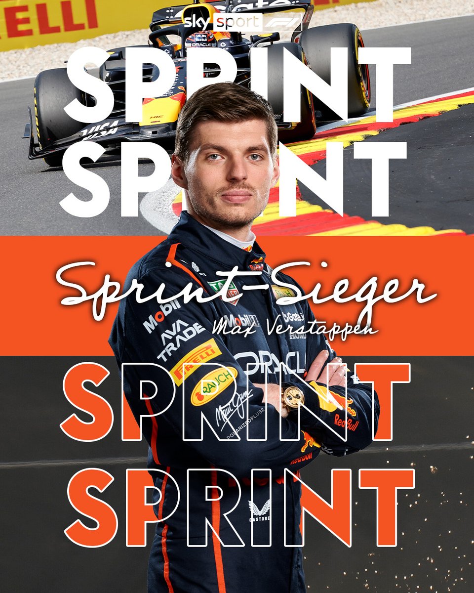 SkySportAustria's tweet image. Frühe Attacke und Flügel-Kniff! 🔥 Verstappen gewinnt den Spa-Sprint vor Piastri und Norris.
Alle Infos 👉 skysportaustria.at/verstappen-gew…
#SkyF1 #F1 #Formel1 #BelgianGP