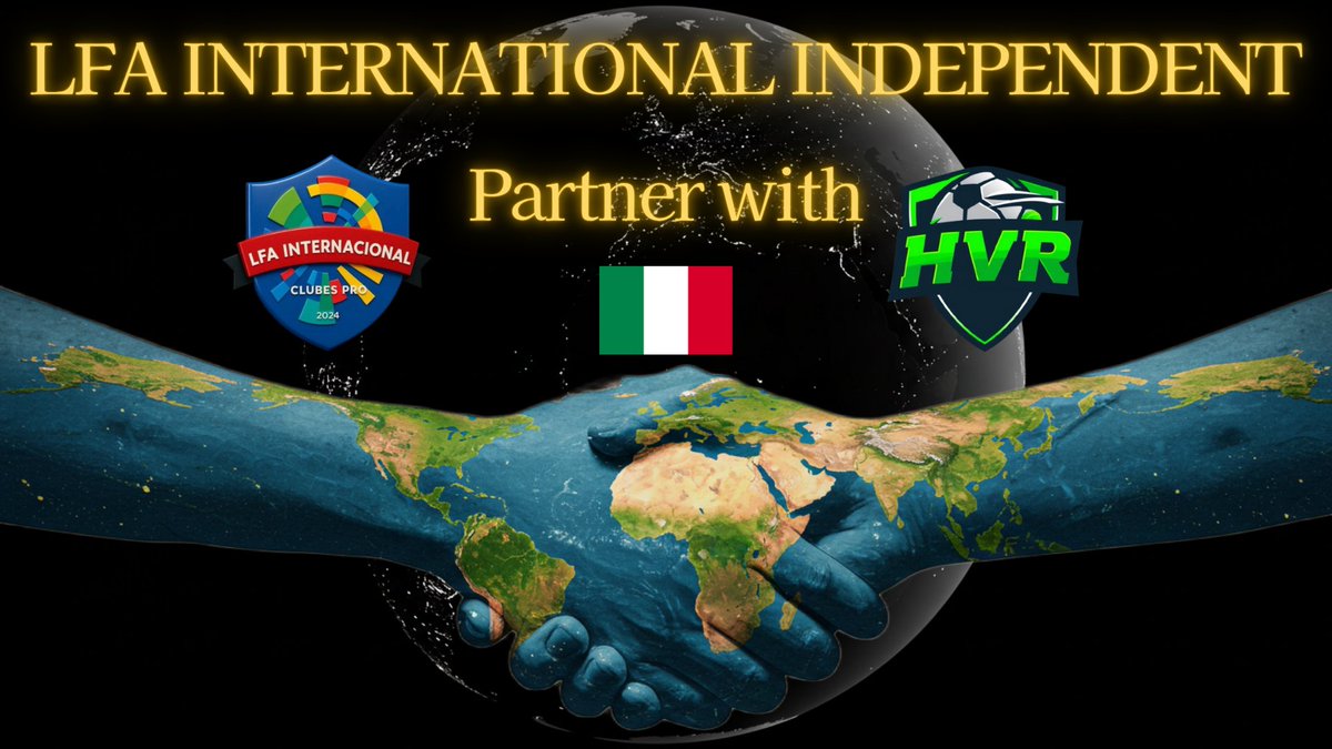 ⚽LFA INTERNATIONAL INDEPENDENT⚽

🤝Partner🤝

🇮🇹Italy🇮🇹

We create designs for clubs and organisations who want to partner with us so send us a DM if you're interested

#FC25 #EAFC25 #EAFCClubs #ProClubs #ClubsPro #International #Global #World #RT #Share #RP