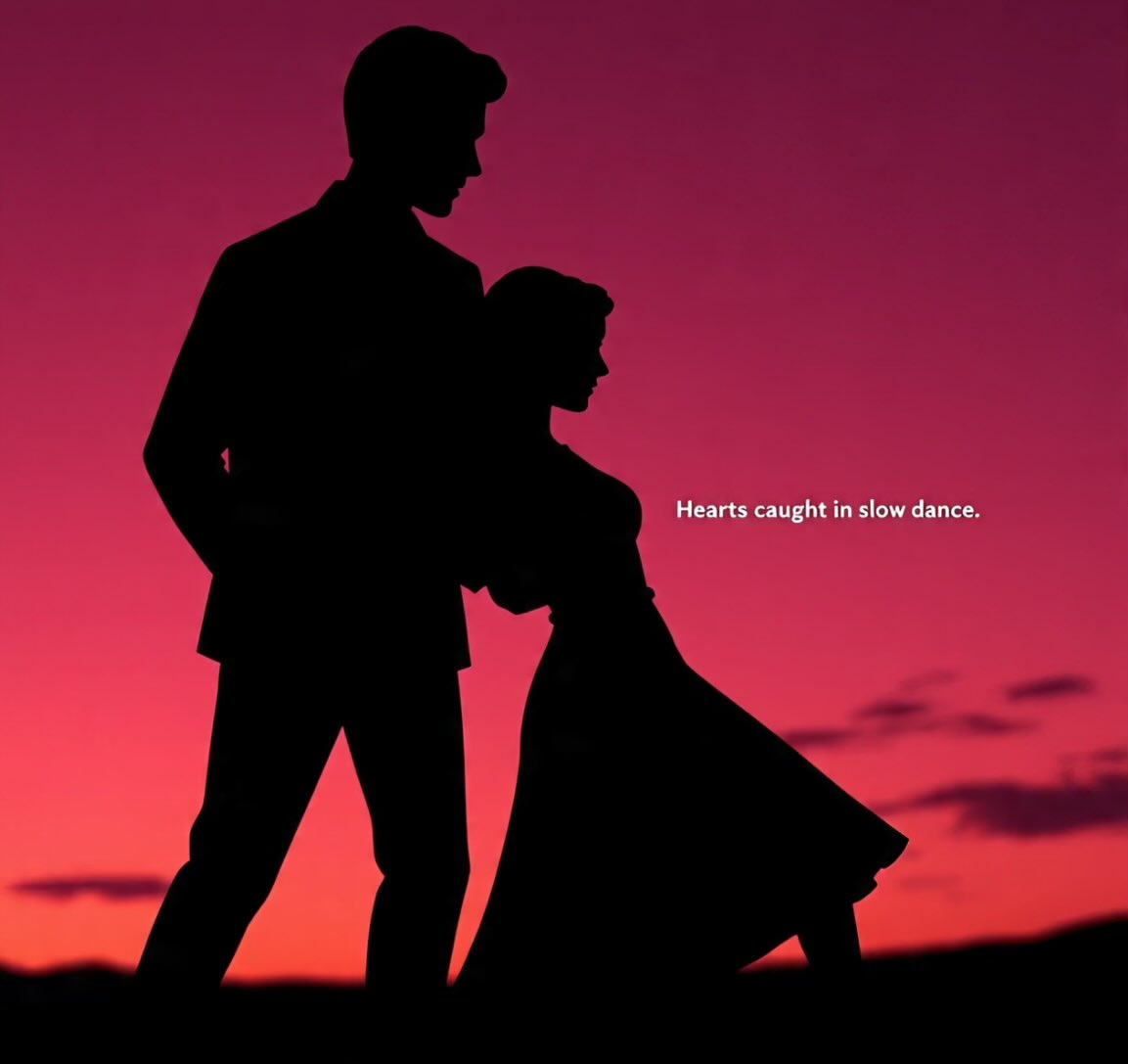 When love feels like a poem whispered at midnight:—

#Crimson drapes the moonlight,
Whispers bloom in silence
Eyes like dusk in motion,
Hearts caught in slow dance,

Time forgets its ticking
Breath is barely spoken,
Fingers write on skin-light
Love, a quiet ocean.

#vss365