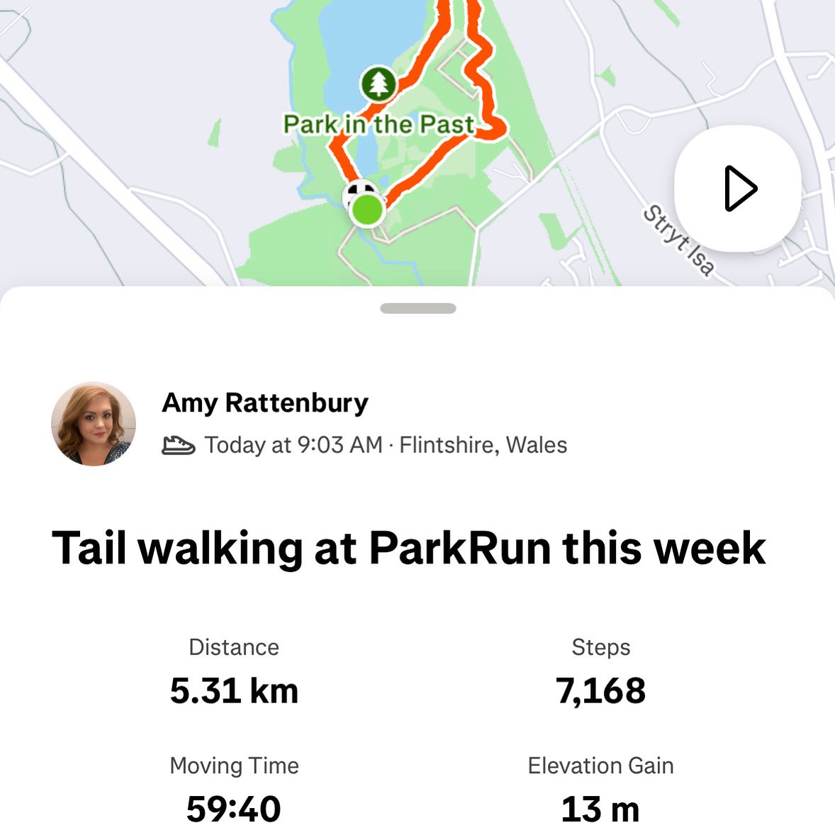 Amy Rattenbury (@amy_rattenbury) on Twitter photo 1 day to go!
On 1st June I ran my 1st 5k in 10+ yrs taking 1hr 1min 34sec. Today I walked it in under an hr. Tomorrow I’ll be giving it everything at Race for Life - maybe even a new PB! I’m £25 away from my fundraising goal so thanks to all who supported
fundraise.cancerresearchuk.org/page/amys-race… 1 day to go!
On 1st June I ran my 1st 5k in 10+ yrs taking 1hr 1min 34sec. Today I walked it in under an hr. Tomorrow I’ll be giving it everything at Race for Life - maybe even a new PB! I’m £25 away from my fundraising goal so thanks to all who supported
fundraise.cancerresearchuk.org/page/amys-race…