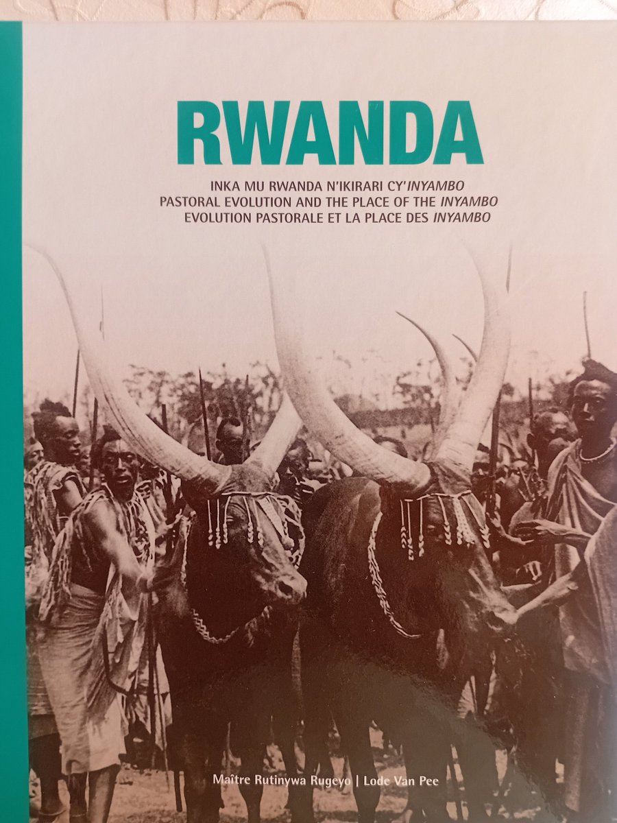 antoine_anfre's tweet image. Visite de l'élevage de vaches Inyambo de Rutinywa Rugeyo à Mulindi, auteur d'un ouvrage de référence sur ces "vaches royales" du #Rwanda
