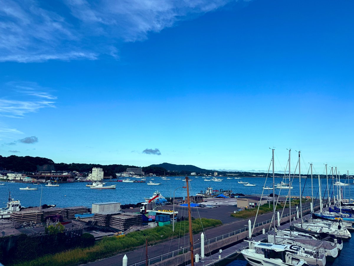 佐島にて。