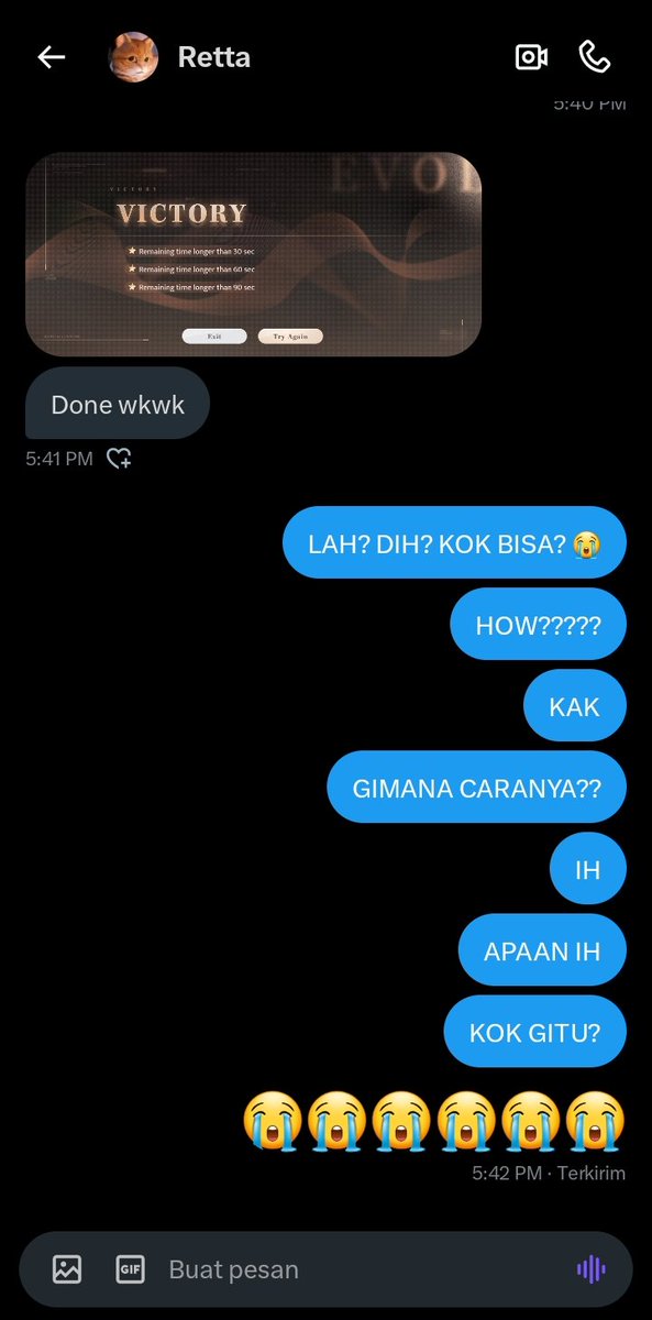 se_queenz's tweet image. Dari siang battle di SHC team B. Terus aku minta tolong kak Retta battle-in. Satu menit kemudian langsung laporan. Kayak... KOK BISA?????? Terima kasih, kak @Jsmysnow 😭🫂