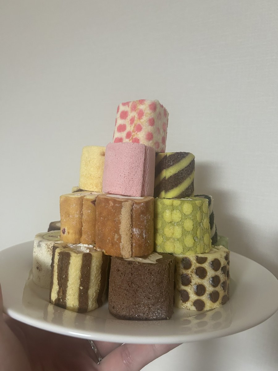 タワーロールケーキ食べた