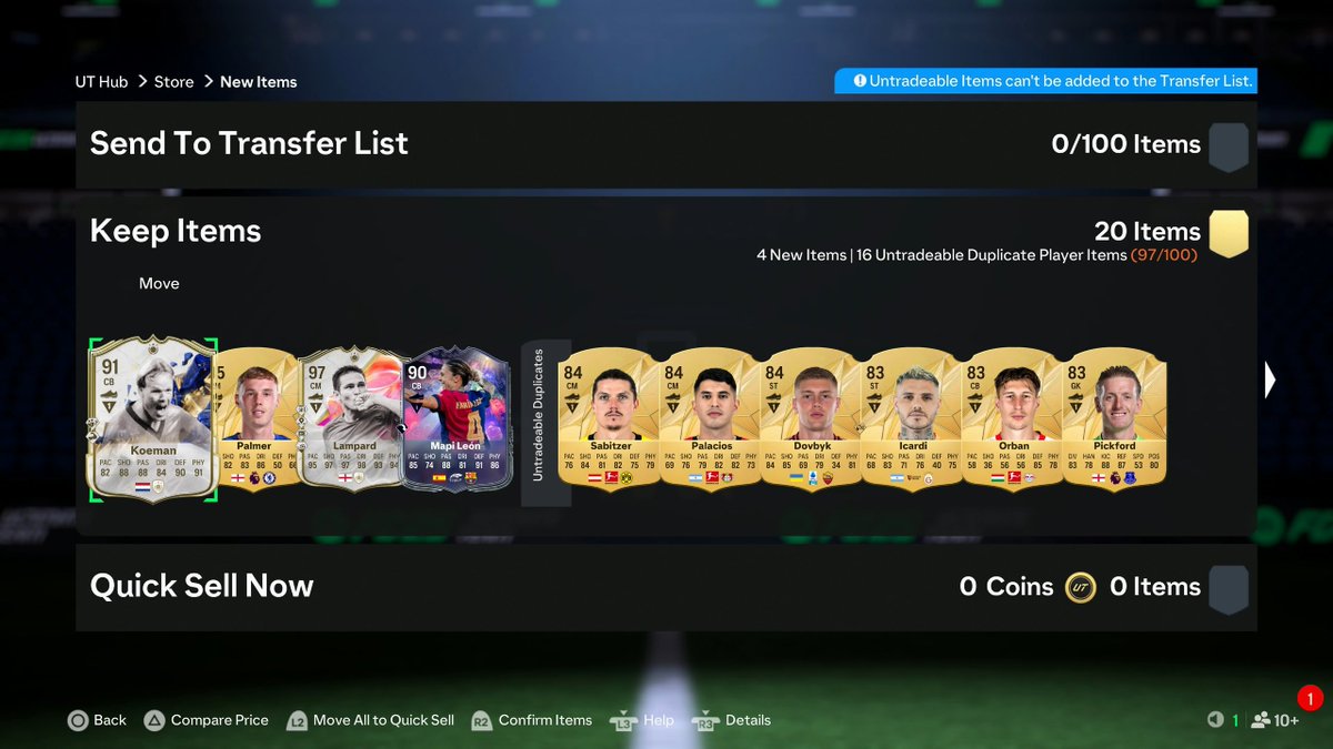 FUTWIZ's tweet image. Back to back packs from 89 & 88 exchanges. Musi looks pretty π₯
Who have you packed since Team 3 was released?