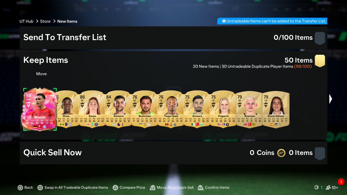 FUTWIZ's tweet image. Back to back packs from 89 & 88 exchanges. Musi looks pretty π₯
Who have you packed since Team 3 was released?