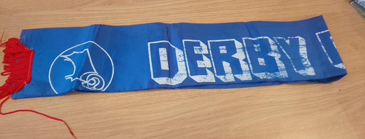 DCFCmemorabilia's tweet image. Ultra Rare Derby County 1974/75 League Champions Silk Scarf
£7.50 currently
4 bids
Ends Sun 3rd Aug @ 10:51am
ebay.co.uk/itm/2772882196…
#ad #dcfc