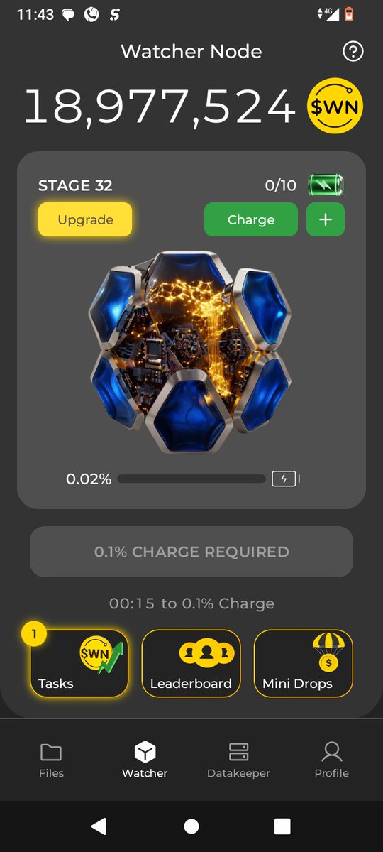 cle47821's tweet image. Launching Watcher Node to secure @DeNetPro storage network, live from Nigeria!  #WatchersEverywher