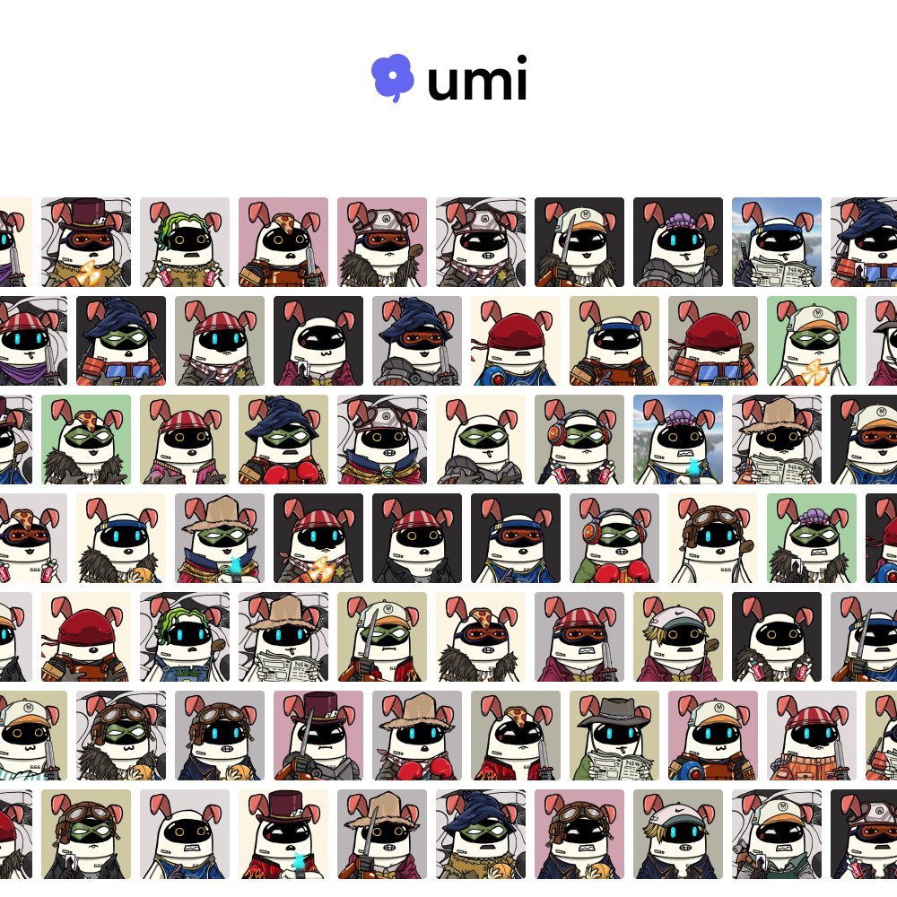 ✨ 75 <a href="/MegaRebelNFT/">Mega Rebel ∑:</a> minted with Umi