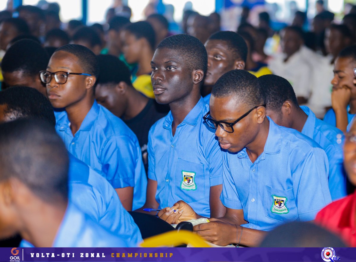 NSMQGhana's tweet image. VOLTA-OTI ZONAL CHAMPIONSHIP:
End of Round 2
Bishop Herman College: 44pts
Awudome SHS: 19pts
Vakpo SHS: 17pts
@Goil_Official
#NSMQ2025 #Primetime