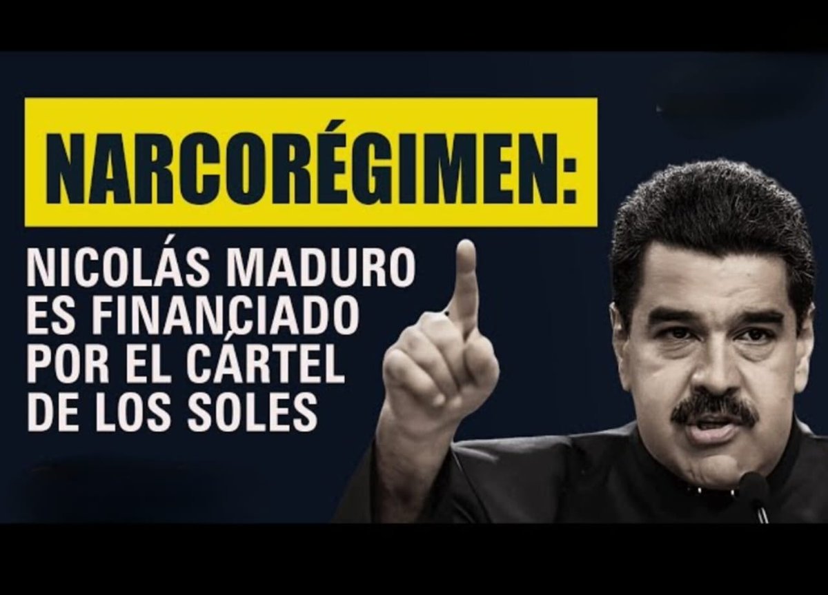 omargonzalez6's tweet image. ¡El Cártel de los Soles, pilar del régimen de Maduro, declarado Terrorista! Esto no es solo una sanción, es un golpe mortal que desenmascara a un narcoestado. Venezuela es rehén de una mafia. El cerco se cierra. ¡Justicia para el pueblo! #MaduroEsTerrorismo