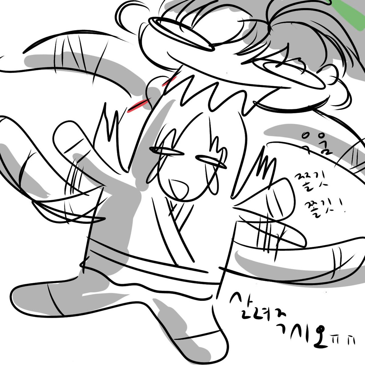 1gwan9's tweet image. 낙서만함
