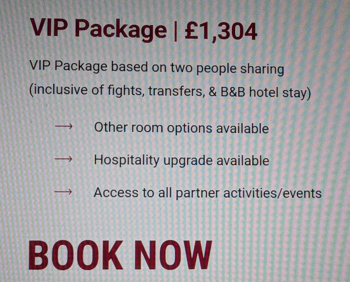 CraigXJ87's tweet image. Inclusive of fights?
That's me sold on the Wigan Warriors VIP Paris package ๐
@onlyinRL