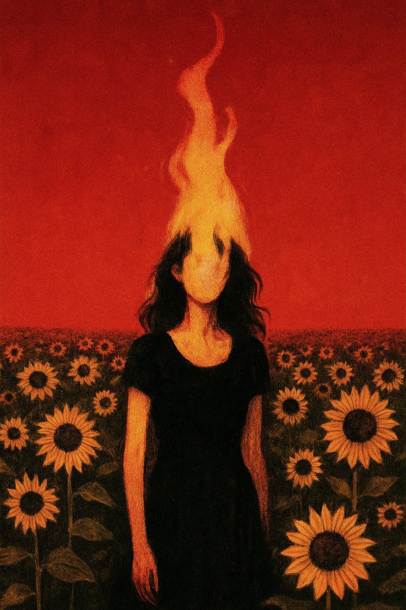 I have just collected "The Sunflowers Saw Her Fade" by <a href="/RandomlyNFTs/">artiga🔺</a> on <a href="/objktcom/">objkt</a>