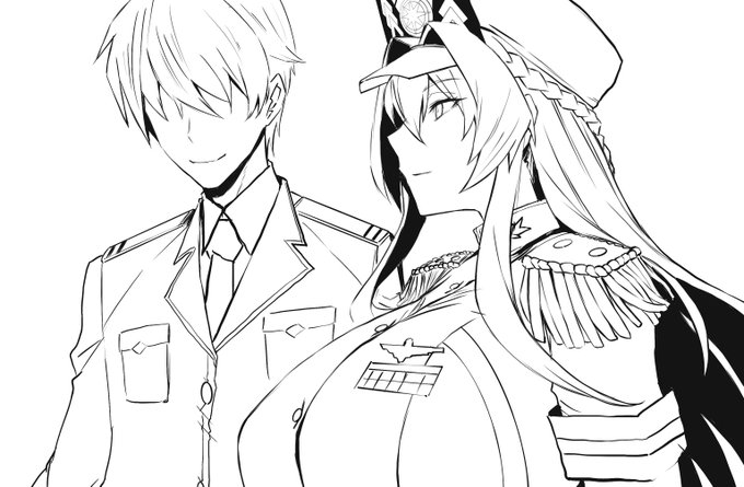 指揮官描いたの初めてかも? 