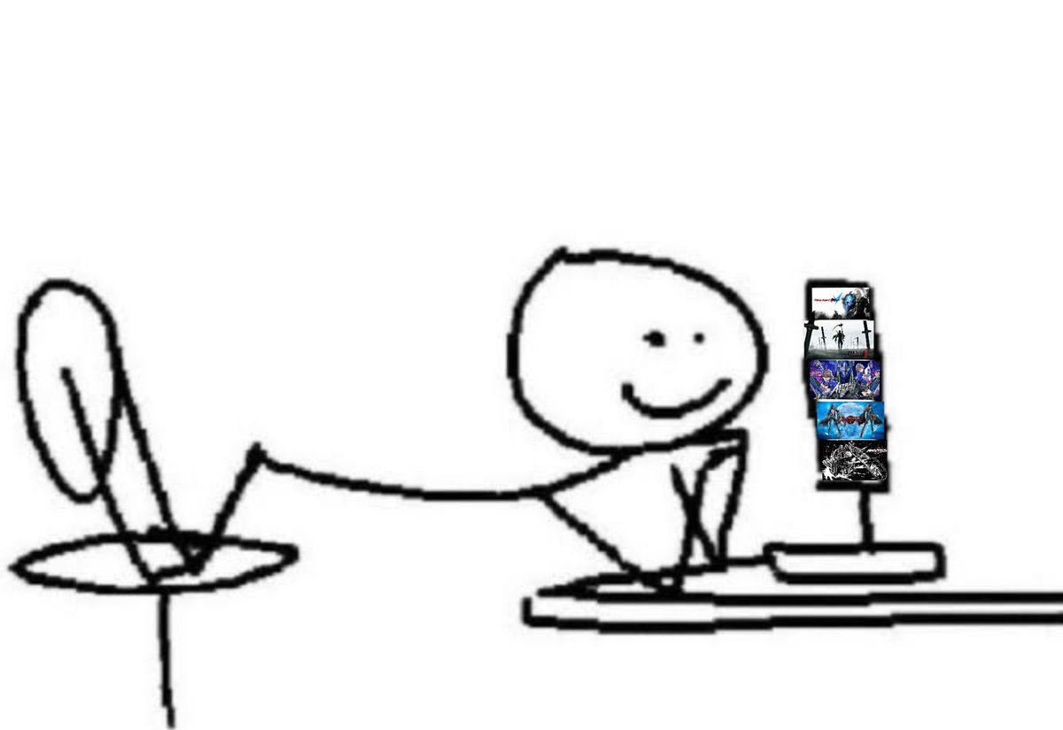 EpsilonEagle_'s tweet image. Share a piece of action game lore about yourself