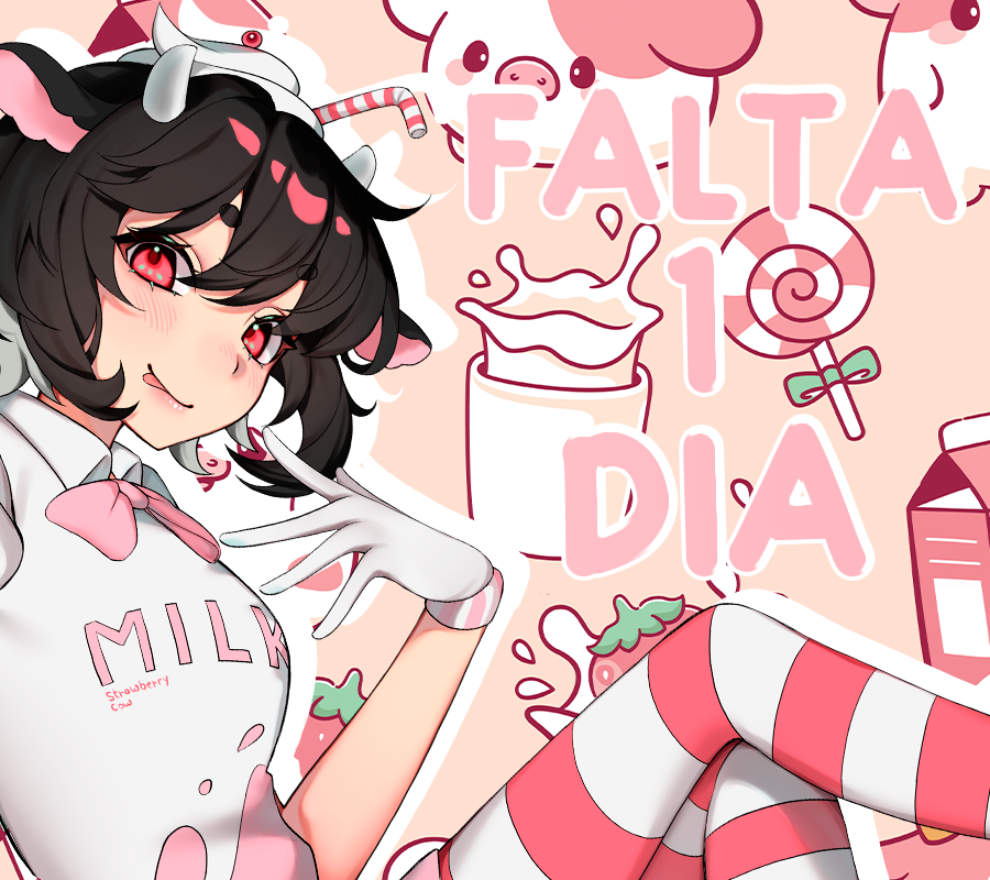 ♡｡ﾟ. ꒰ 27/07 17:30 ꒱ ｡ﾟ. ♡ 🐄

🩷 +  🔄 = 🍓🍓🍓