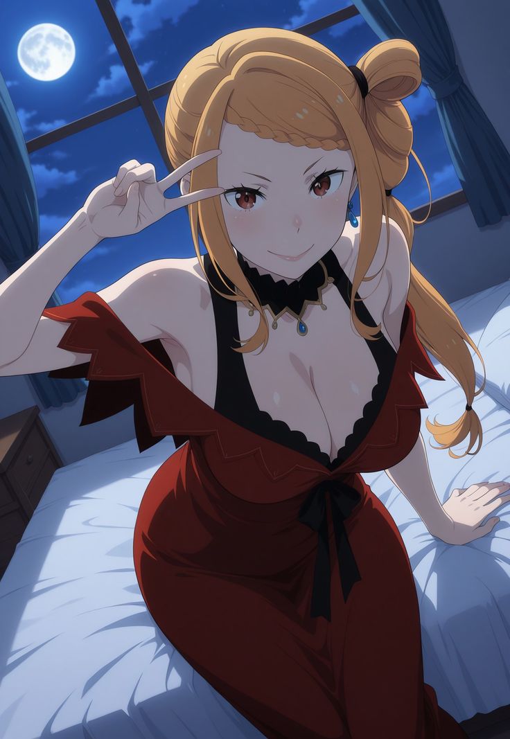 AnimeUniX324's tweet image. A confident pose under the moonlight | Re:Zero − Starting Life in Another World
Princess Priscilla Barielle 🌙✨
#ReZero #PriscillaBarielle #AnimeQueen