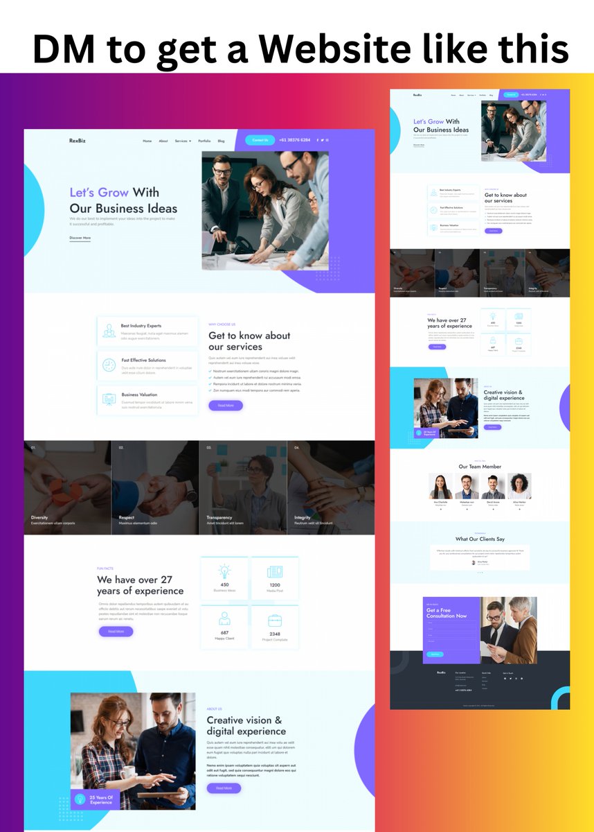 milanthego's tweet image. WordPress website design using Elementor page builder.
#websitedesign #webdesing