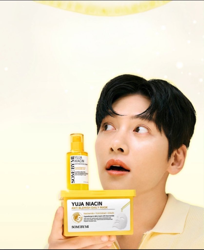 JichangwookArab's tweet image. 250726 || 📸
⤶تشانغووك من تحديث العلامة التجارية الاندونسية SOME BY MI🫧💛🩵.