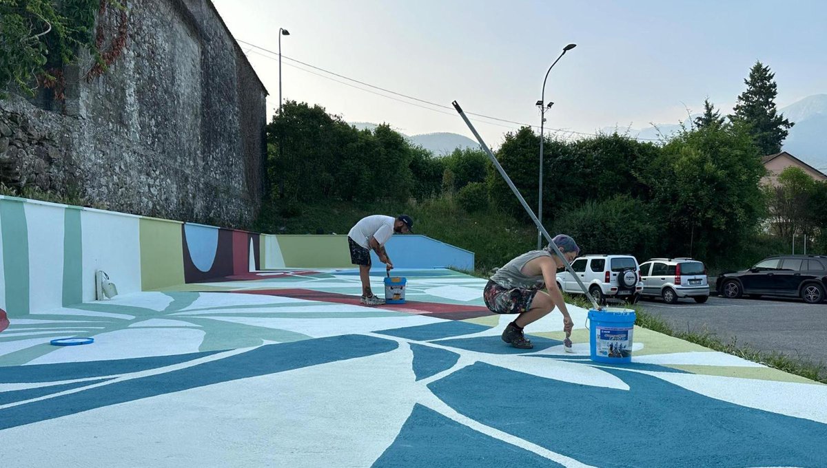 rep_firenze's tweet image. “Bondelia”: in Lunigiana un’opera che rigenera gli spazi urbani firenze.repubblica.it/cronaca/2025/0…