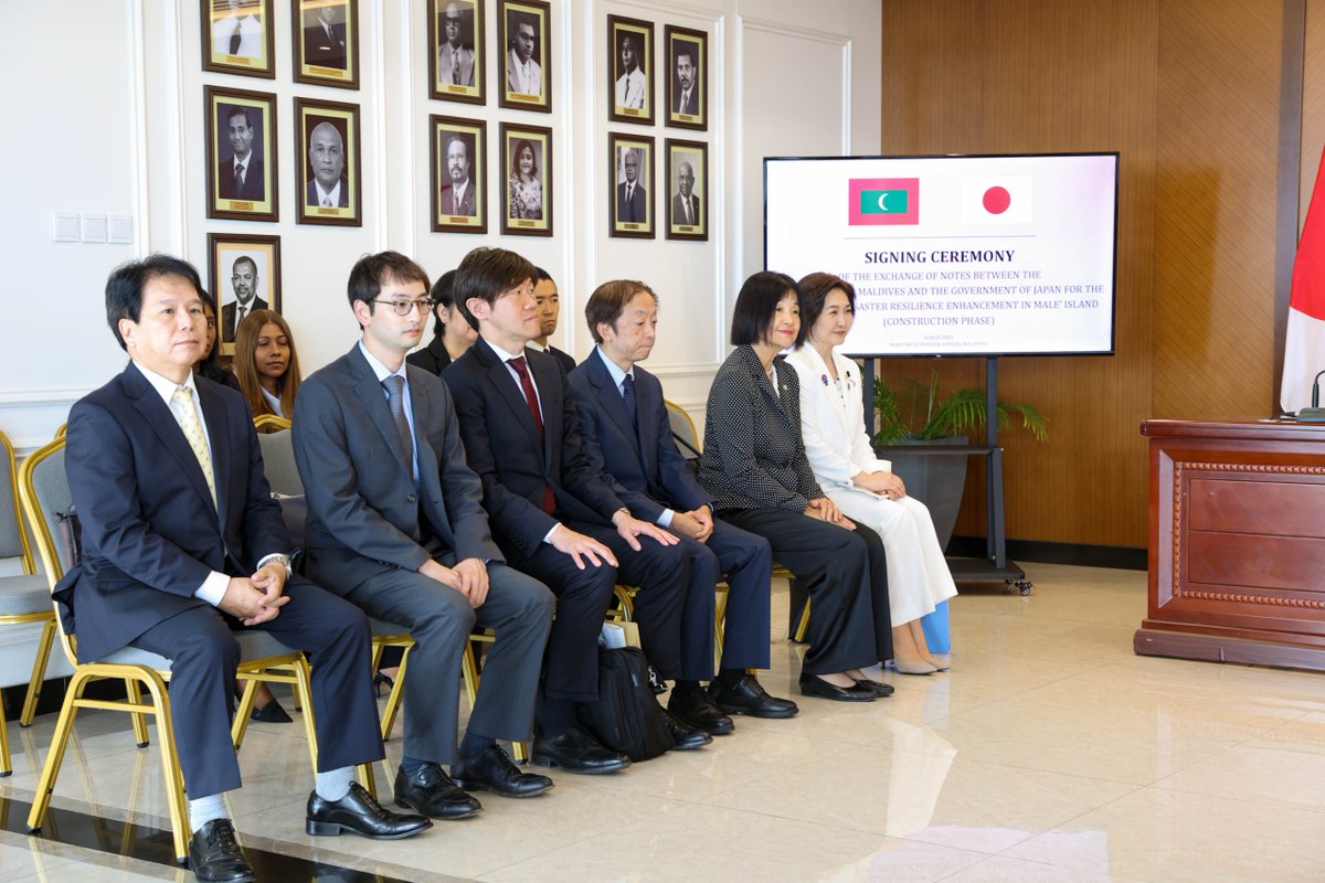 MoFAmv's tweet image. Japan to provide 10.5 Million USD for Construction Phase of the Seawall Renovation Project
πPress Release | t.ly/ywgPW