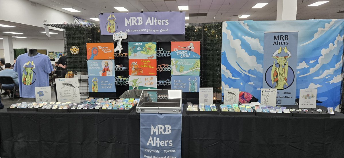 MRB_Alters's tweet image. All set up at the cEDH 10k at @CCS_Atlanta
Come say Hi if you're in the area.
Next weekend, I'll be in Greenville, NC for Greenville Unplugged.