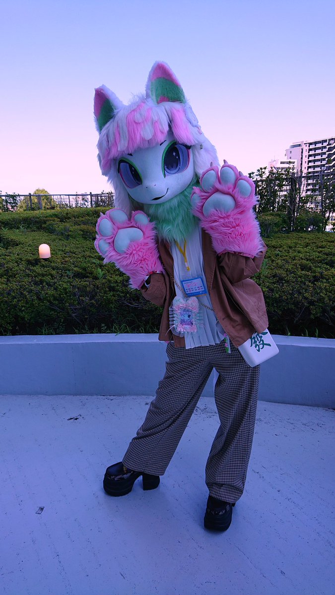 #みけこん2025なつ 
#みけこん 
ヨウコさんです！
ピンショでしたがファッションもナイスでした！