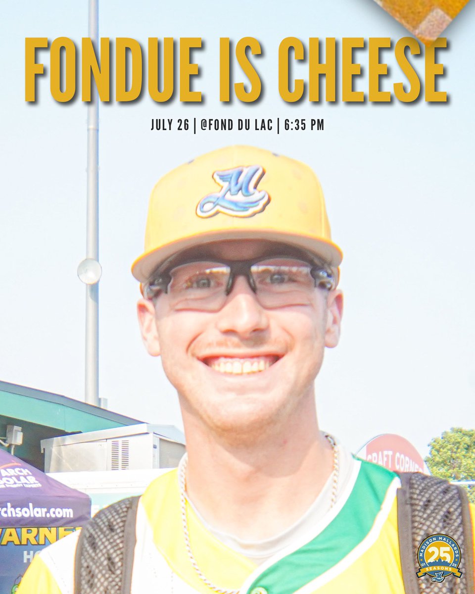 MadisonMallards's tweet image. pedal to the metal β½
π | Fond du Lac, WI
π | @DockSpiders
β° | 6:35 PM
πΊ | tinyurl.com/5xpckrnv