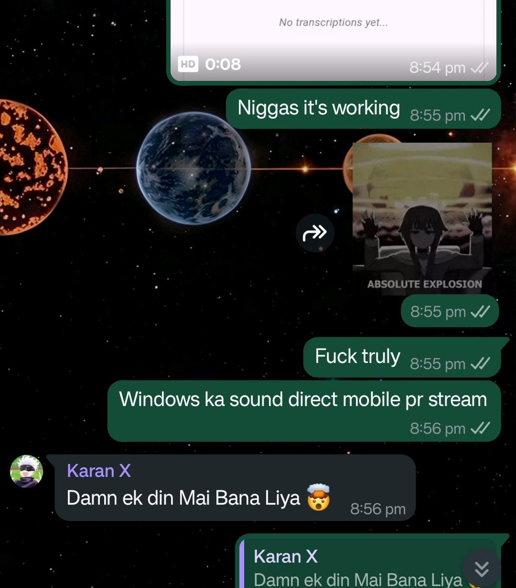 21prnv's tweet image. Banger is cooking