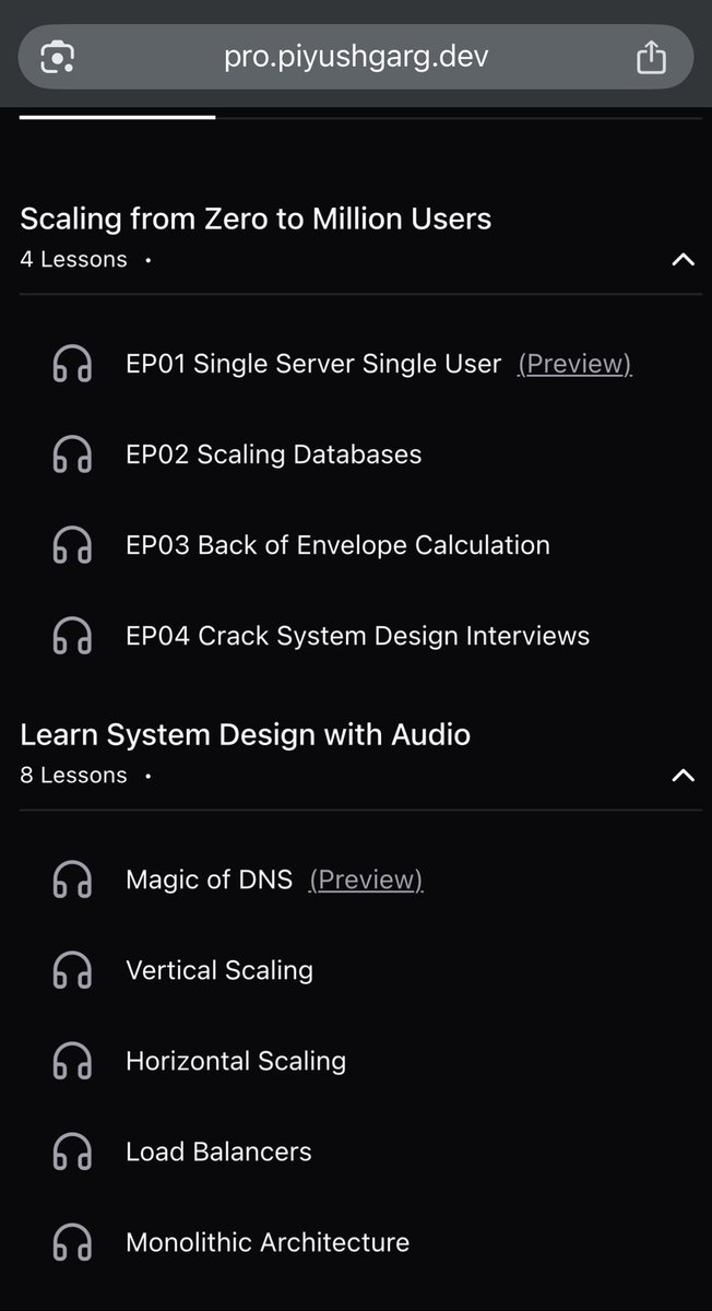 piyushgarg_dev's tweet image. EP04 Cracking System Design Interview is out now at piyushgarg.pro/system
🙌🏻🙌🏻