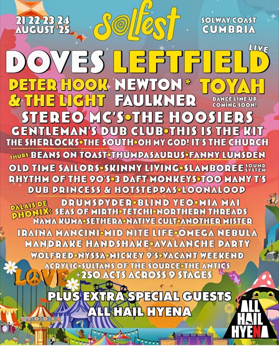 jaystansfield's tweet image. My band @AllHailHyena are playing with some really good bands!