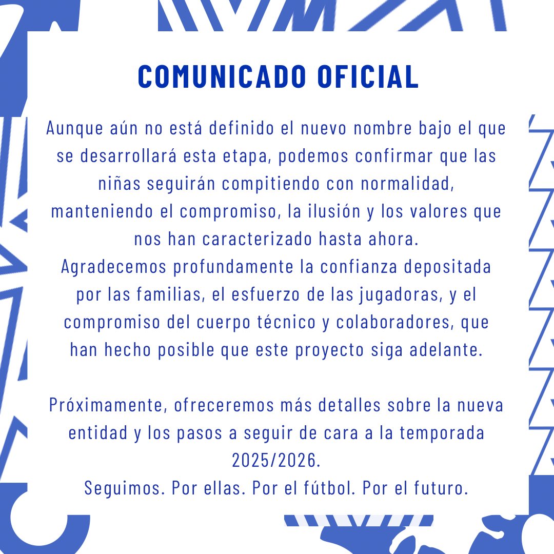 🔗💙 COMUNICADO OFICIAL