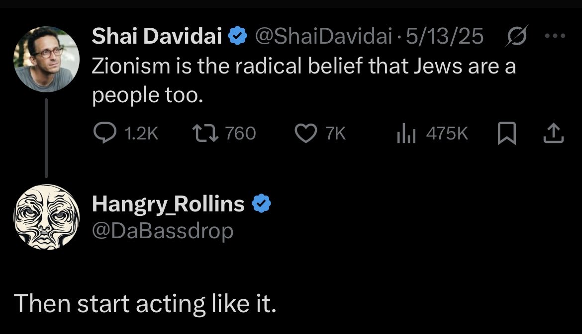 DaBassdrop's tweet image. He missed a great opportunity to join the human race there.