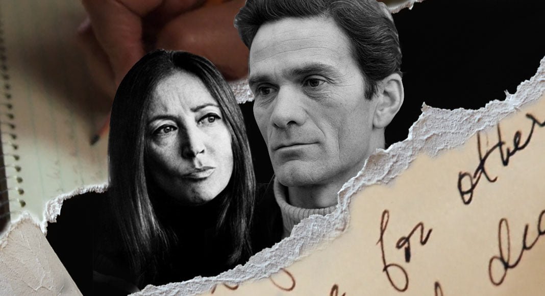 niklasgv's tweet image. "Llevabas la Melancolía como un perfume." (carta de Fallaci a Pasolini)