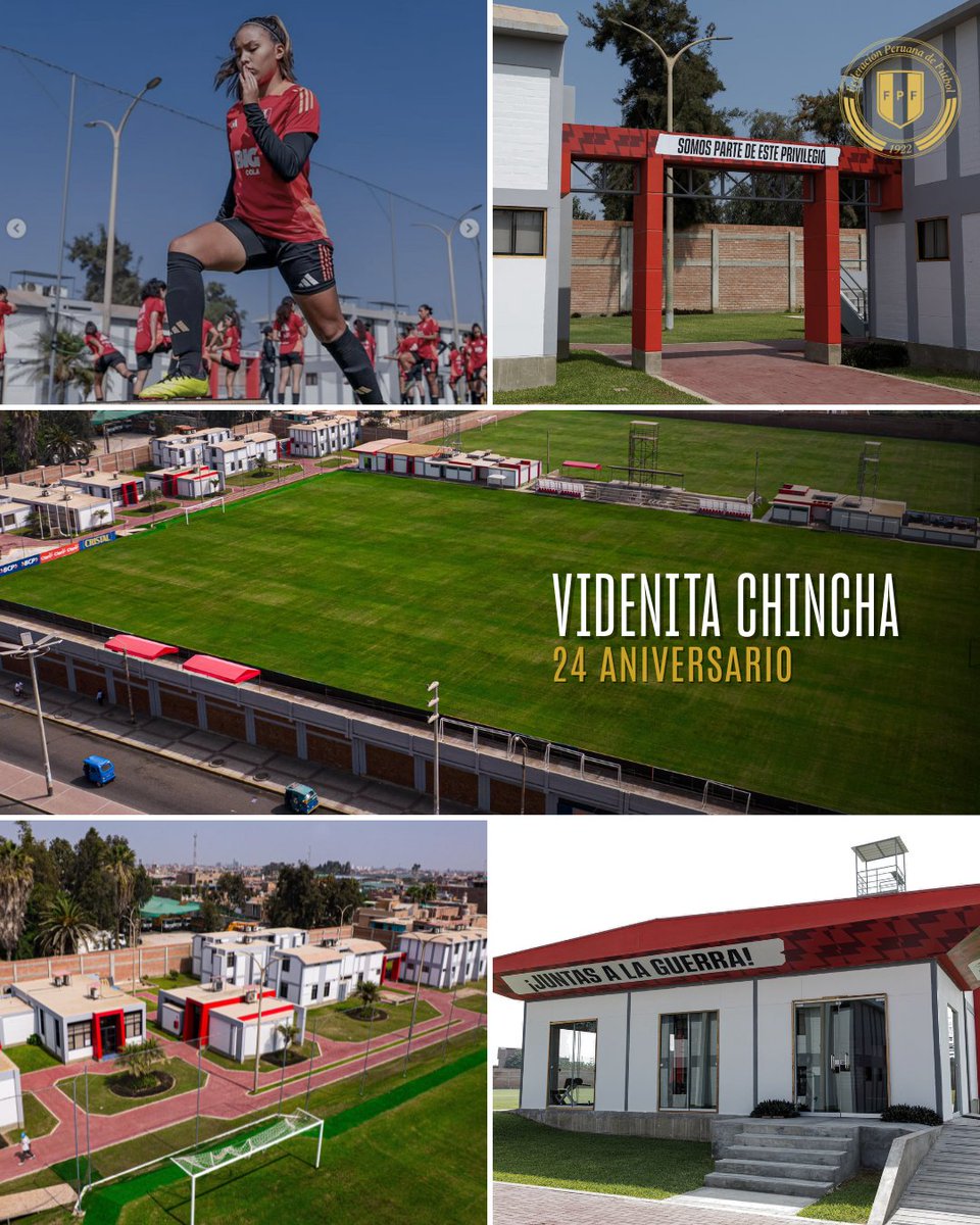 🎉 𝟮𝟰 𝗮𝗻̃𝗼𝘀 𝗰𝗿𝗲𝗰𝗶𝗲𝗻𝗱𝗼 𝗰𝗼𝗻 𝗲𝗹 𝗳𝘂́𝘁𝗯𝗼𝗹
La Videnita Chincha no es solo un complejo. Es historia, es formación, es presente y futuro.
¡Feliz aniversario a la ahora Casa de #LaBicolor 🇵🇪 Femenina!