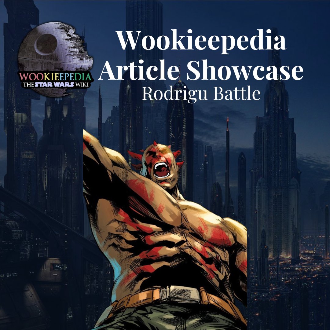 WookOfficial's tweet image. 🎙️ Wookieepedia's audio article series continues with three new entries!
Rodrigu Battle: youtube.com/watch?v=RDG0Fy…
Snoke's ring: youtube.com/watch?v=9dJLJm…
Ultra-Light Assault Vehicle: youtube.com/watch?v=BKRU_B…
#StarWars #Wookieepedia