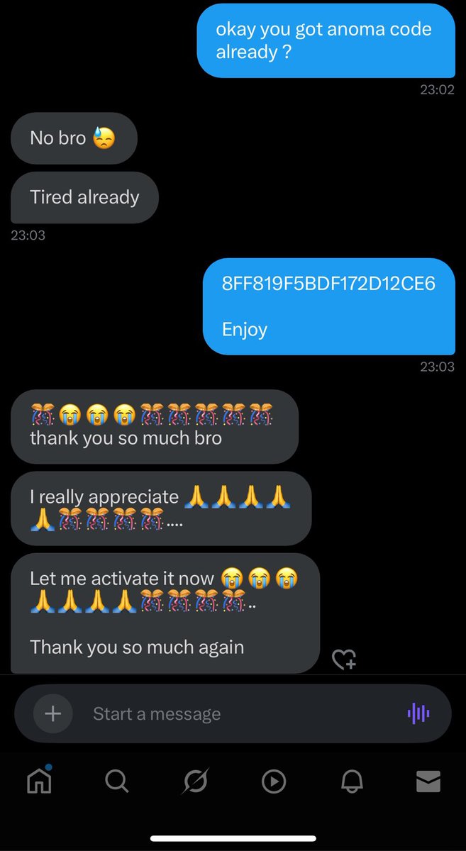 Cryptogirl1112's tweet image. 💎 NOTHING JUST GRINDING ABOMA WITH 3RD ACC 🔥
💎 AND GIVING RANDOM ACC CODES FREE

♦️ ARE YOU FRUSTRATED TO FINDING ANOMA CODE ❓ 
♦️ HERE'S GUIDE 👇 I HAVE 9 CODES 

✅ LIKE THIS POST 
✅ DM FOR CODEE
✅ REPOST IT
✅ COMMENT 

🚨9 MORE FREE CODE GIVEAWAY 🎉 
🚨 REST OF CODES…